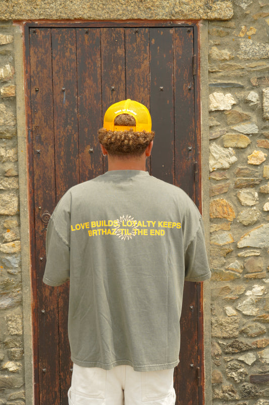 ´Til The End Tee Olive Green